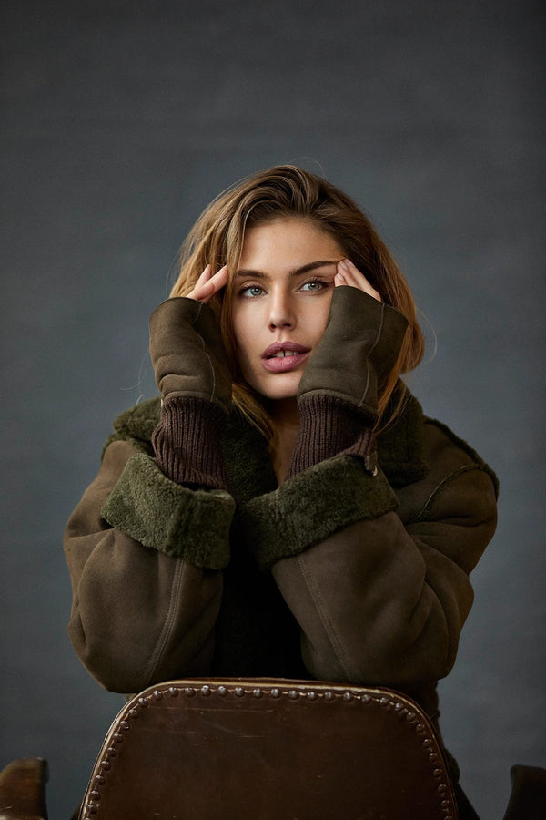 Kristensen Du Nord Shearling Wrist Warmers