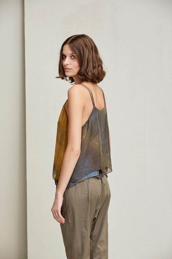 Kristensen Du Nord Silk Batik Top