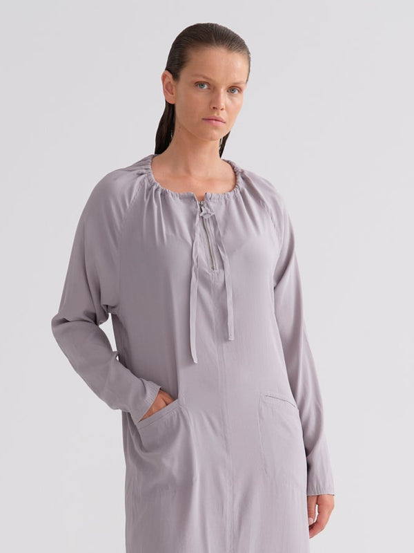 Kristensen Du Nord Silk Drawstring Dress