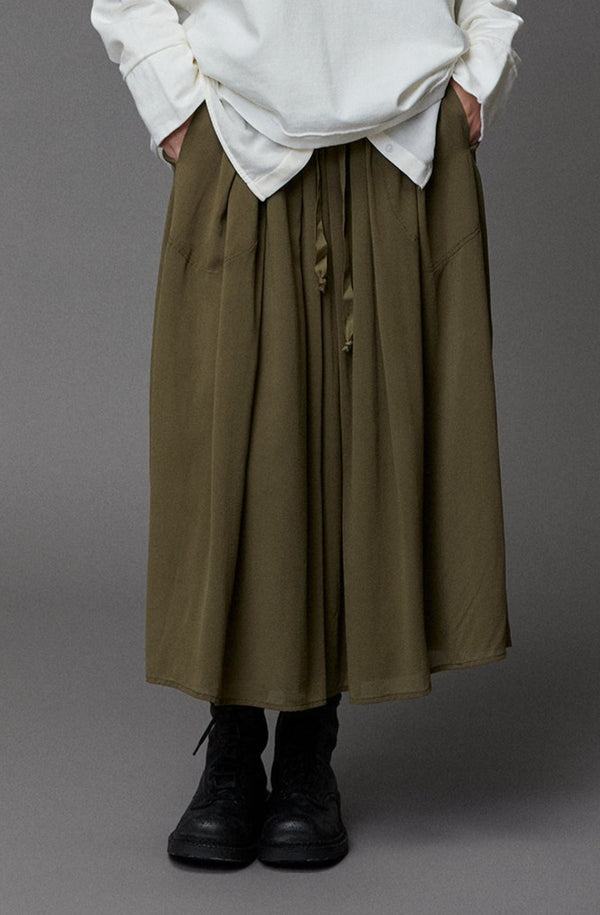 Kristensen Du Nord Silk Georgette Skirt