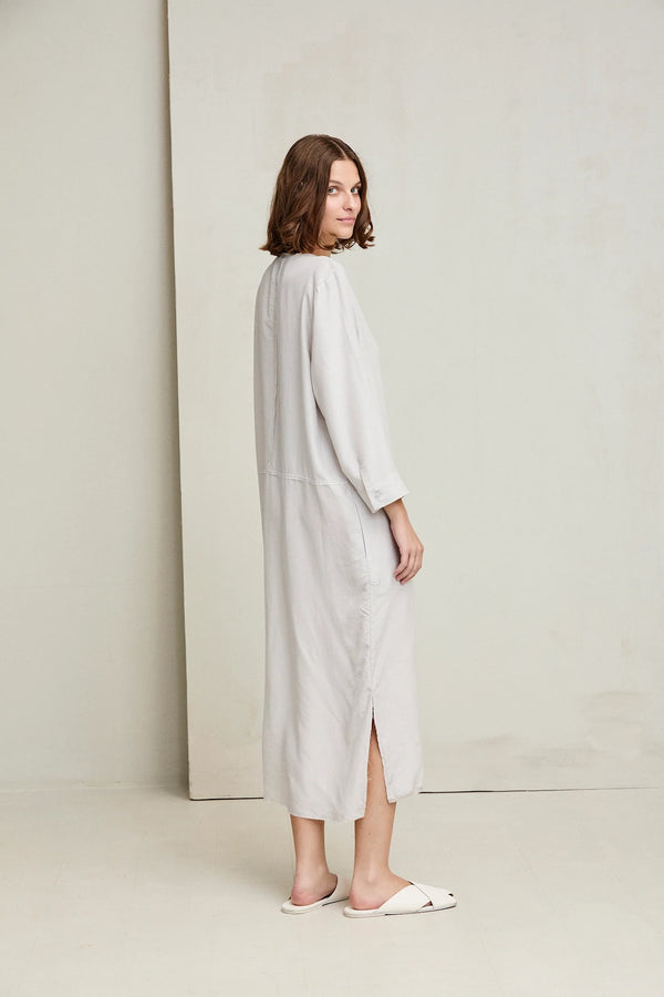 Kristensen Du Nord Silk Habotai Shirt Dress