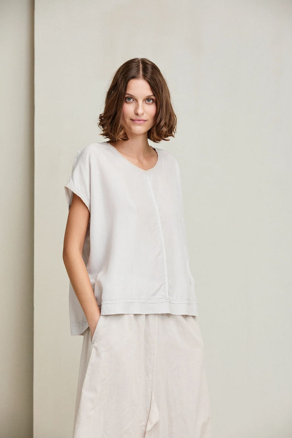 Kristensen Du Nord Silk Habotai Top