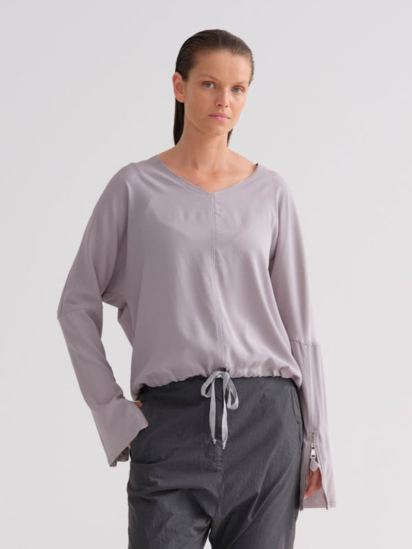 Kristensen Du Nord Silk Satin Blouse