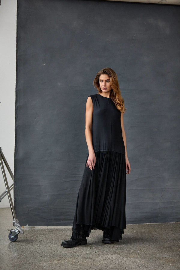 Kristensen Du Nord Silk Satin Floaty Dress