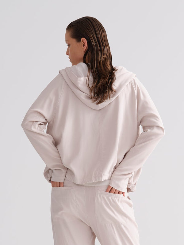 kristensen du nord Silk Satin Hoodie