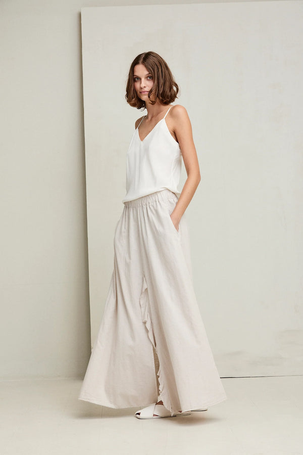 Kristensen Du Nord Silk Satin Strap Top