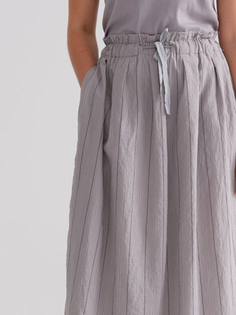 Kristensen Du Nord Striped Cotton Skirt