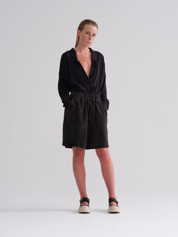 Kristensen Du Nord Suede Shorts