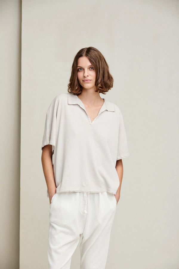 kristensen du nord Ultra Light Sweat Polo Tee