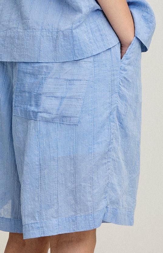 Kristensen Du Nord Voile Stripe Shorts