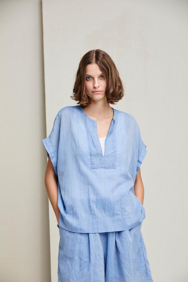 kristensen du nord Voile Stripe Top