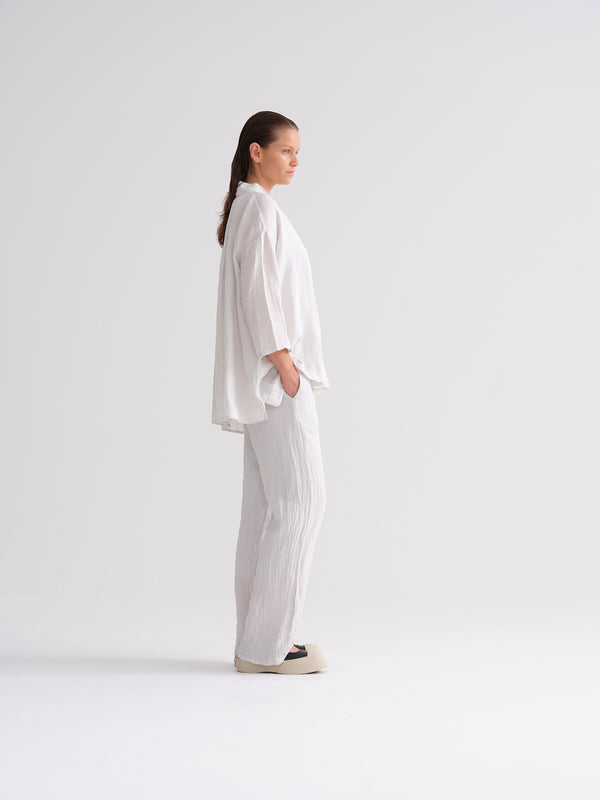 Kristensen Du Nord Wide Linen Pants