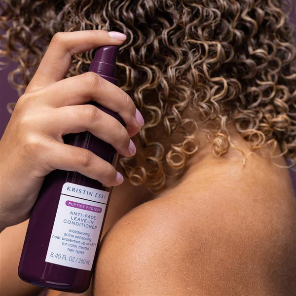 Kristin Ess CLINICALLY TESTED TO SHIELD HAIR FROM UV RAYS*