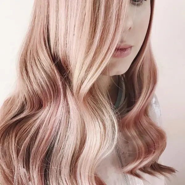Kristin Ess Rose Gold Temporary Tint