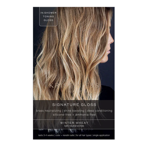 kristin ess Light Neutral Blonde Signature Hair Gloss - Winter Wheat