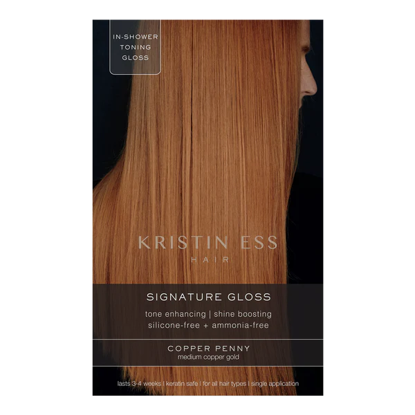 kristin ess Medium Copper Gold Signature Hair Gloss - Copper Penny