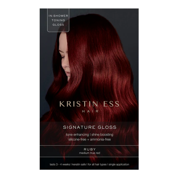 kristin ess Medium True Red Signature Hair Gloss - Ruby