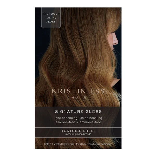 Kristin Ess Warm Golden Bronde Signature Hair Gloss - Tortoise Shell