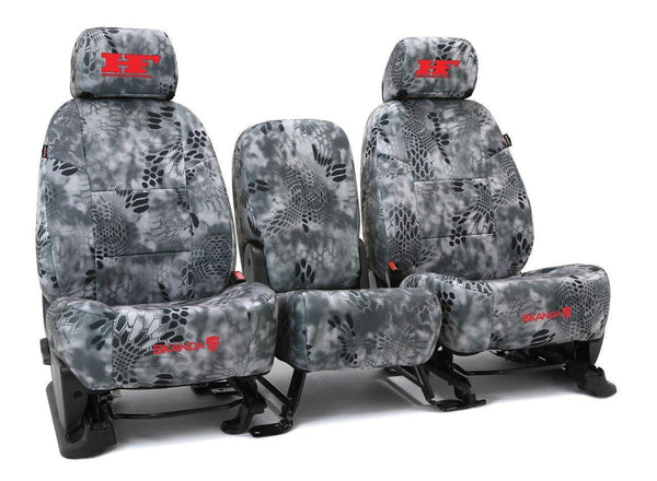 Kryptek Huntin' Fool Logo Neosupreme Solid - Kryptek Custom Seat Cover