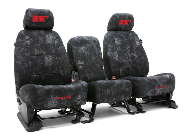Kryptek Huntin' Fool Logo Neosupreme Solid - Kryptek Custom Seat Cover