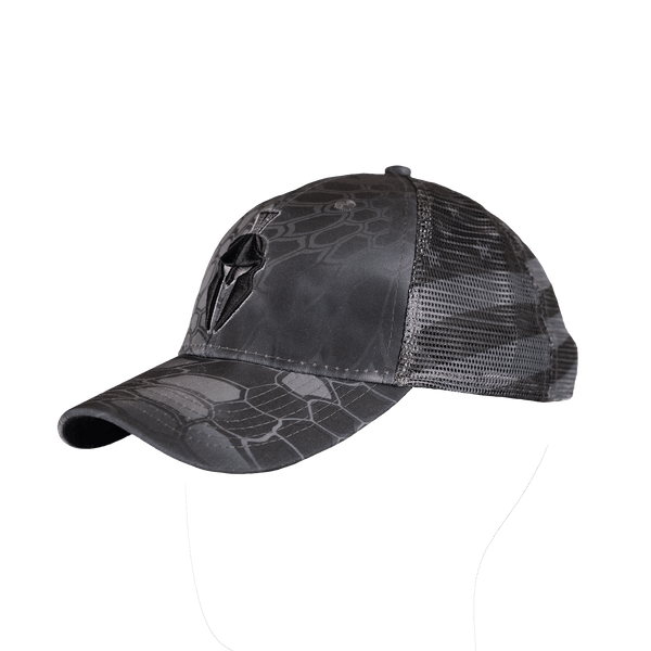 kryptek FLAG TRUCKER HAT TYPHON/GREY OS