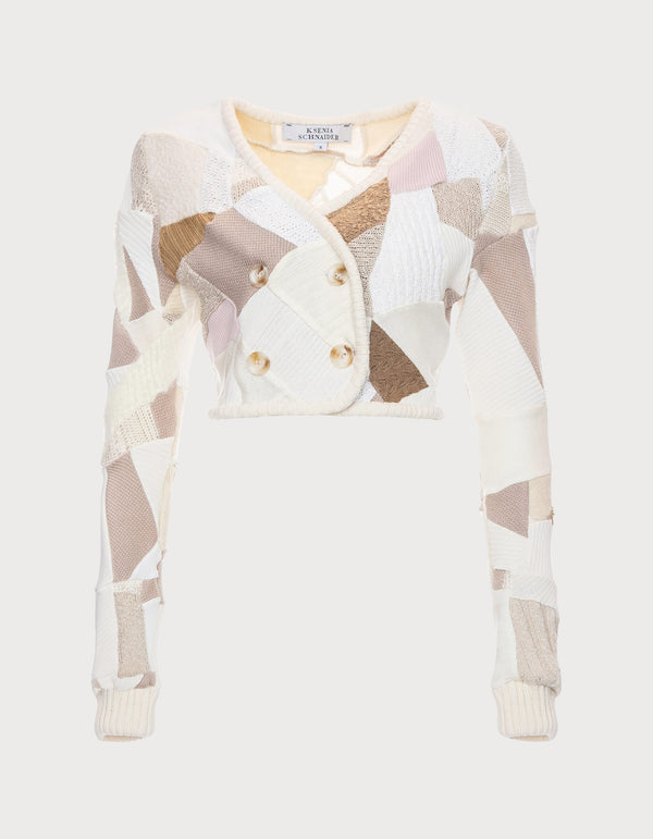 Ksenia Schnaider 90’s Patchwork Cardigan
