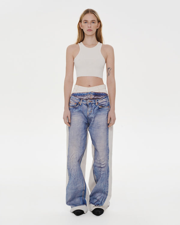 ksenia schnaider Augmented Jeans