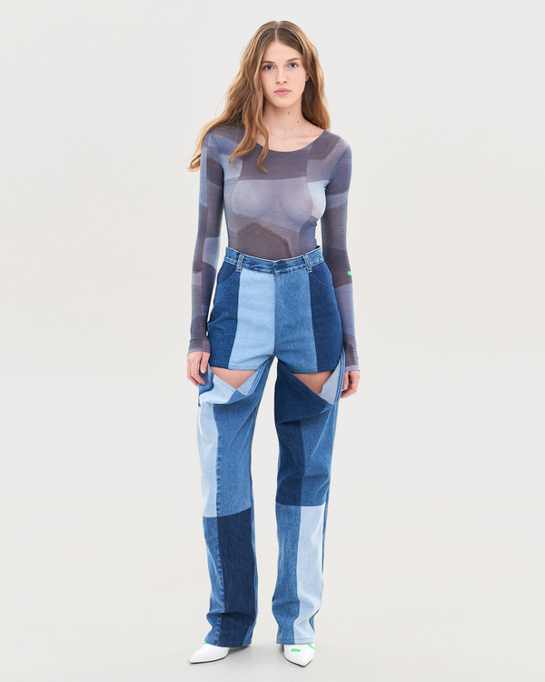 Ksenia Schnaider City Bodysuit Denim