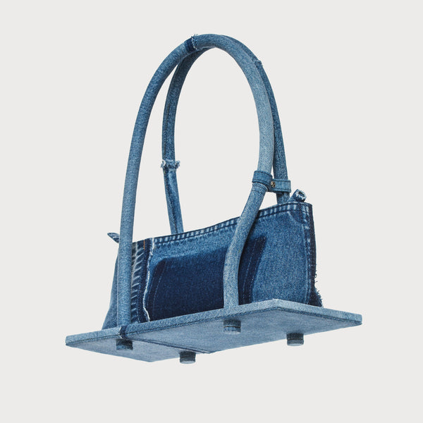 Ksenia Schnaider Denim Platform Bag