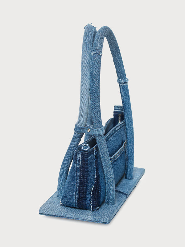 Ksenia Schnaider Denim Platform Bag