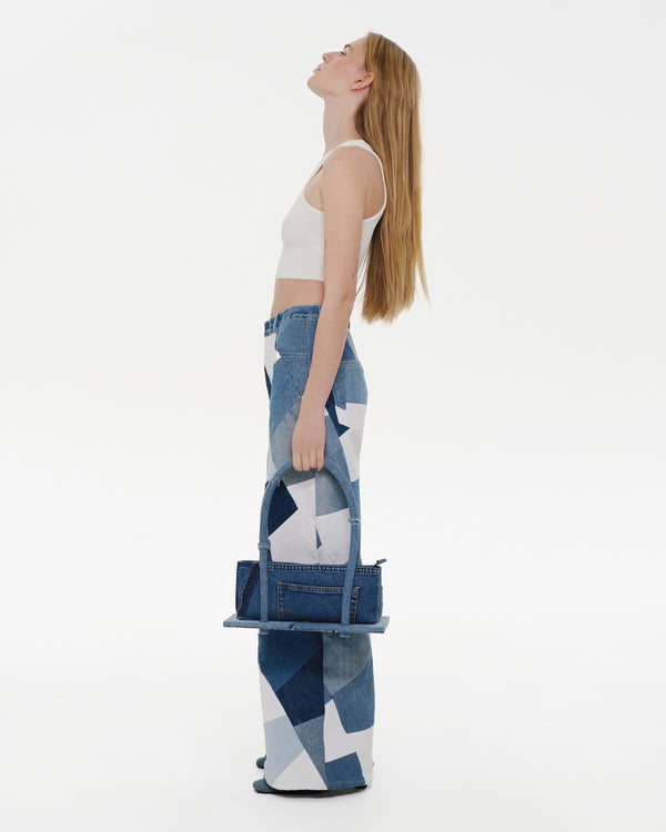 Ksenia Schnaider Milky White Crop Top