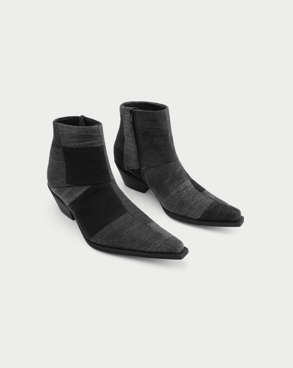 Ksenia Schnaider Patchwork Cowboy Boots