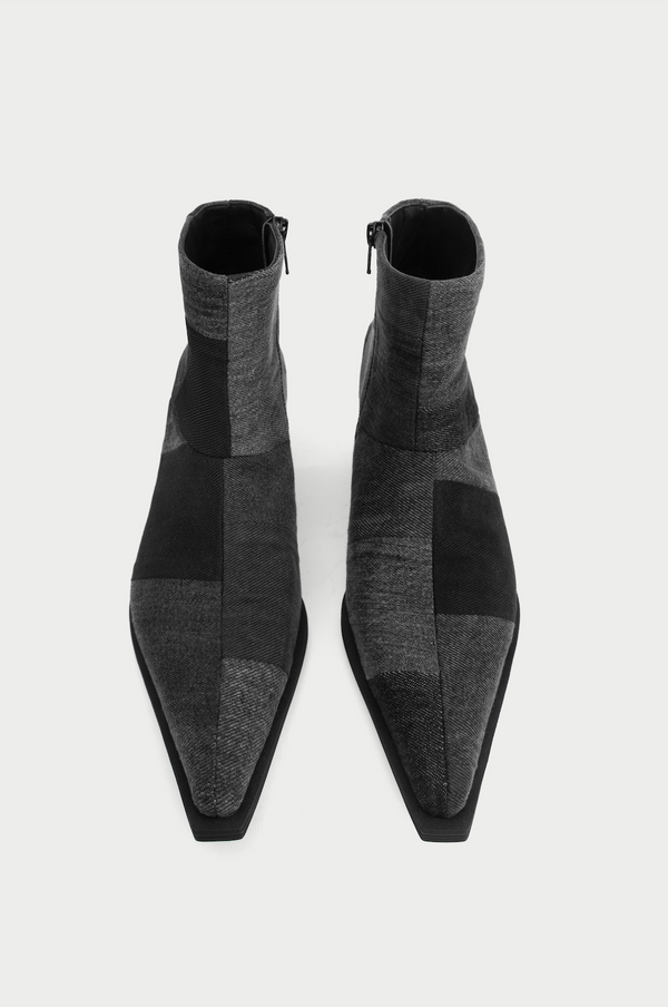 ksenia schnaider Patchwork Cowboy Boots