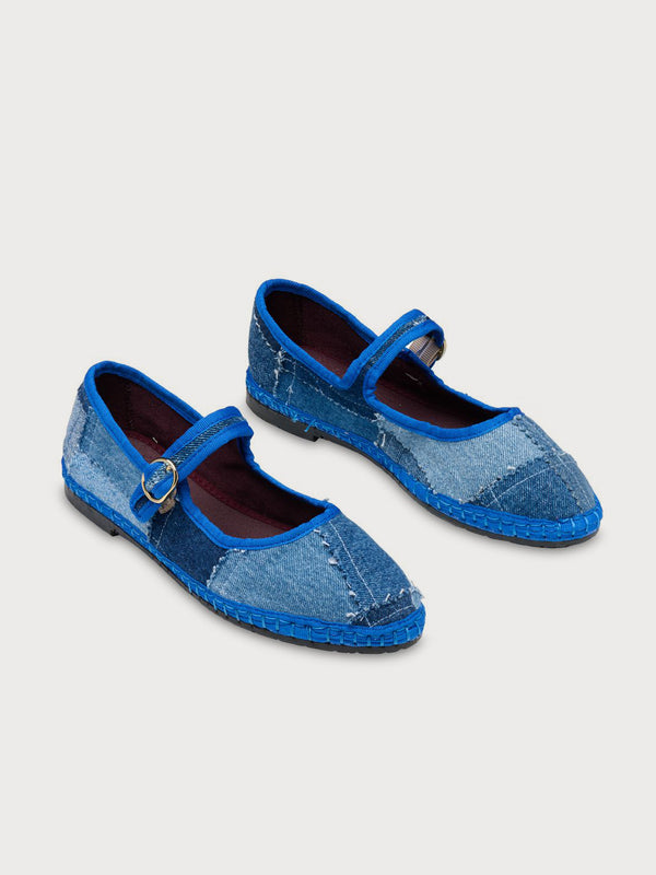 ksenia schnaider Patchwork Mary Jane Flats