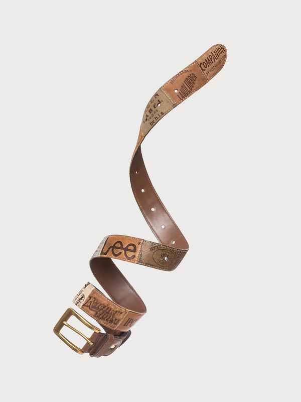 ksenia schnaider Reworked Jacron Labels Belt