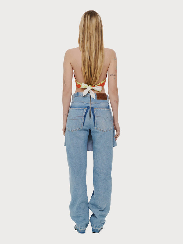 Ksenia Schnaider Reworked Skirty Jeans