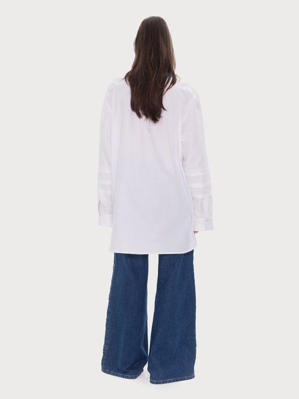 Ksenia Schnaider Shirt With Parallel Pleats