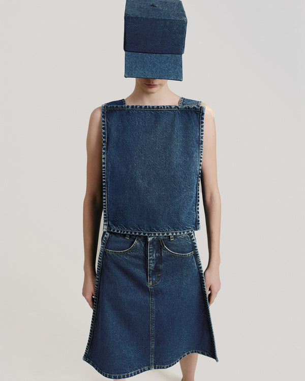 Ksenia Schnaider Square Long Top