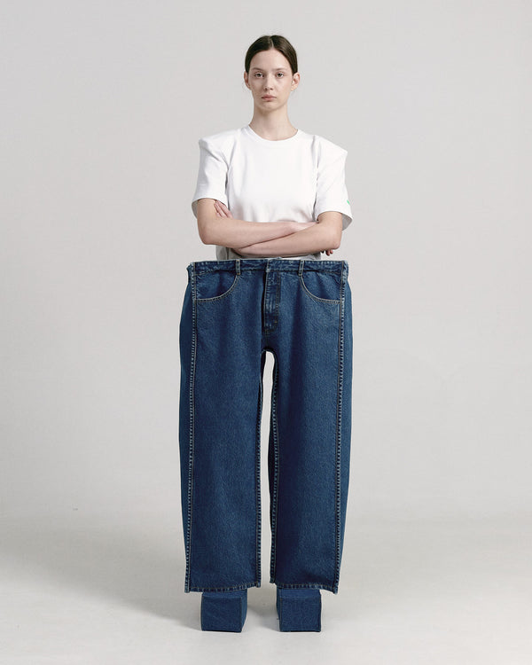 ksenia schnaider Square Voluminous Jeans