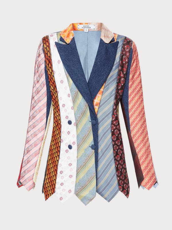 Ksenia Schnaider Tie-Madness Blazer