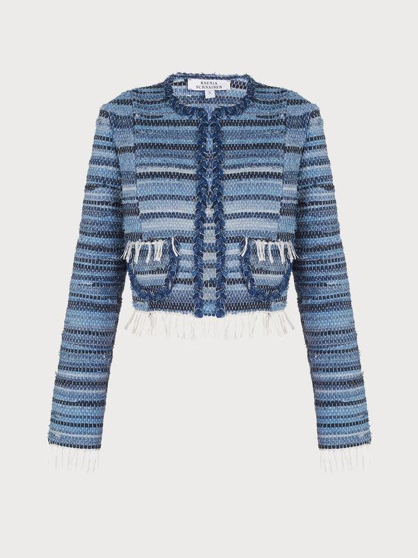 ksenia schnaider Zero-Waste Jacket in Rug Technique