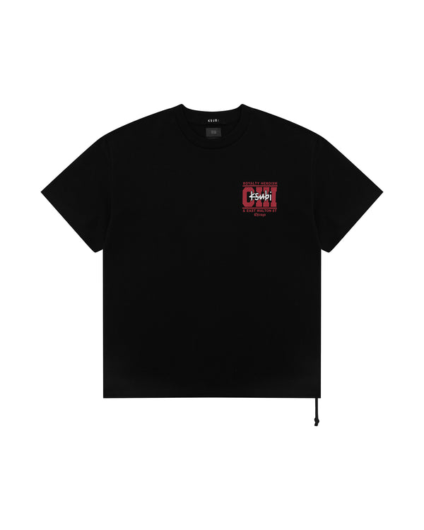 Ksubi Chicago And The Streets Ss Biggie Tee Black BLACK