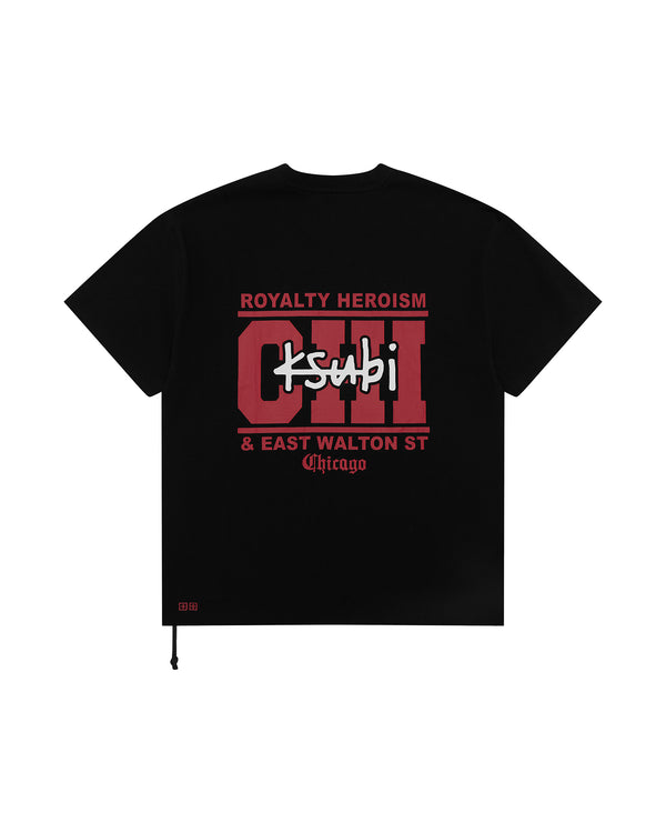 Ksubi Chicago And The Streets Ss Biggie Tee Black BLACK