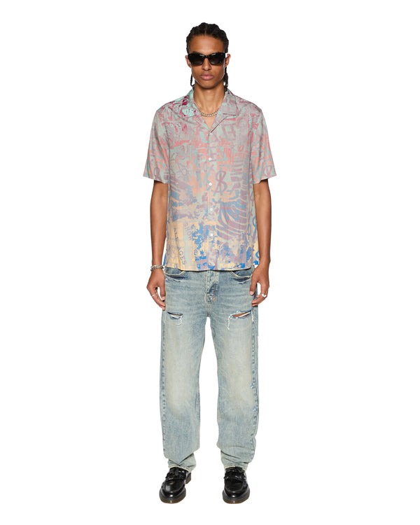 Ksubi Ikon Mania Resort Ss Shirt Multi Multi Colour