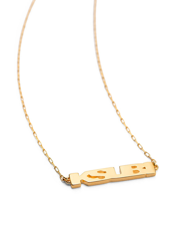Ksubi 18k Dripps Sott Necklace