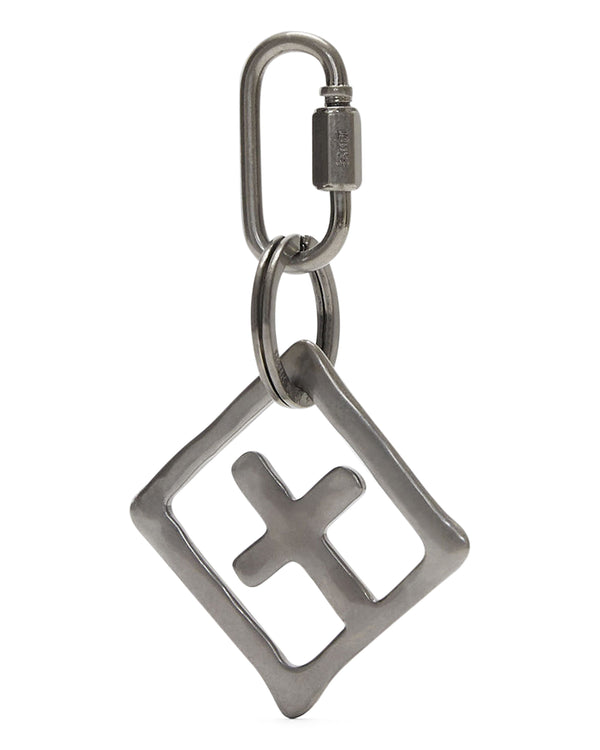 ksubi 1999 key ring antique silver