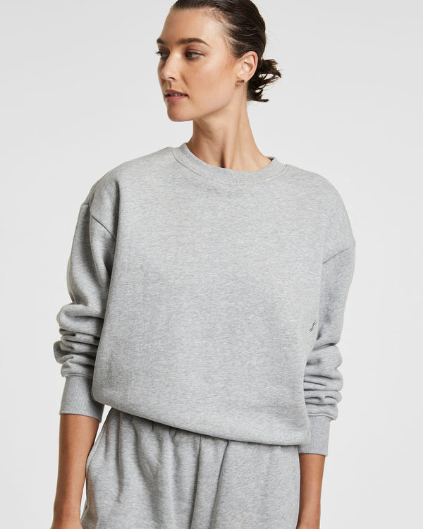 ksubi 3 x 4 klassic crew grey marl GREY