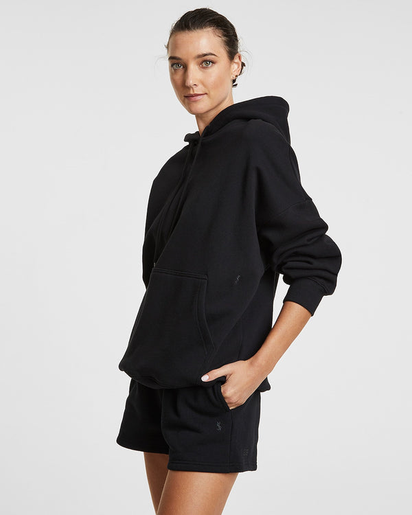 ksubi 3 x 4 oh g hoodie jet black BLACK