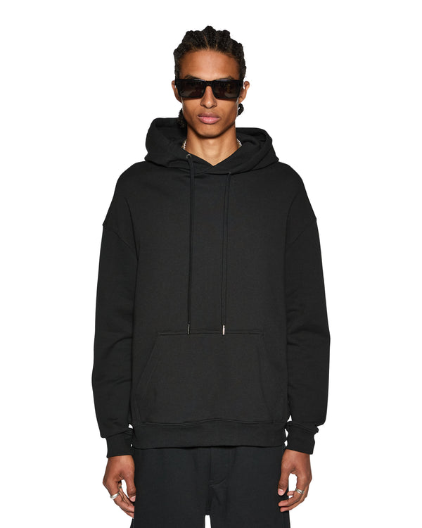 ksubi 4 x 4 biggie hoodie jet black BLACK