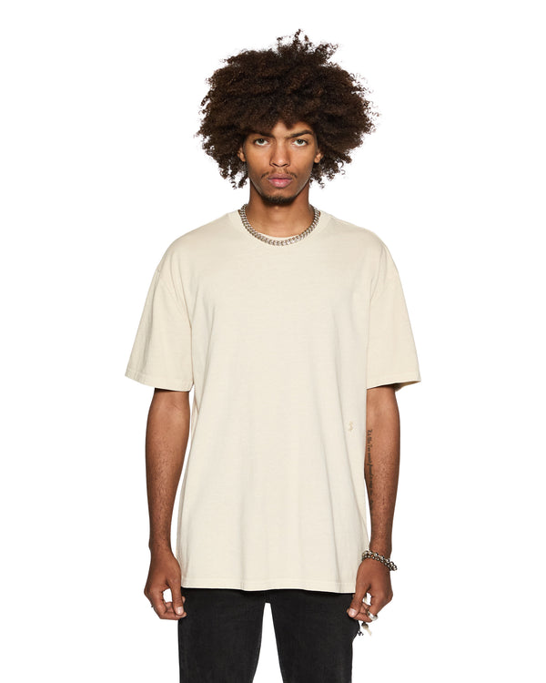 ksubi 4 x 4 biggie ss tee desert TAN